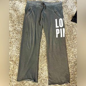 Victorias Secret Gray Size Small Oversized Pajama Pant